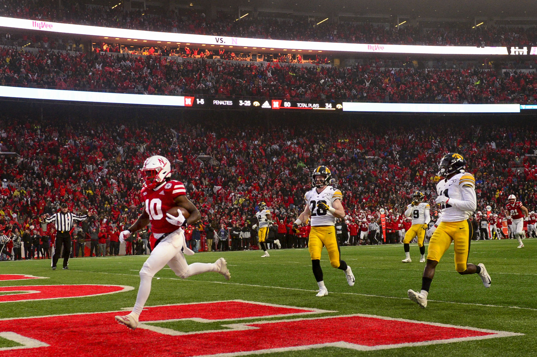 Iowa vs. Nebraska, 11.29